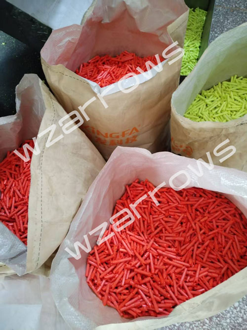 Nocks in bags