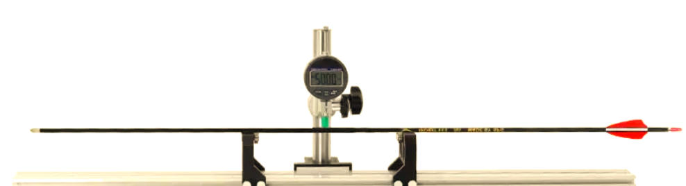 Arrow straight measure device